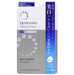 트란시노 화이트닝 페이셜 마스크 20ml X 4매