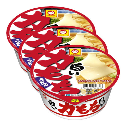 마루짱 백색 떡 컵우동 (3개 세트)