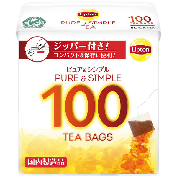 립톤 순수 & 심플 티 홍차 1봉지 (100개입)