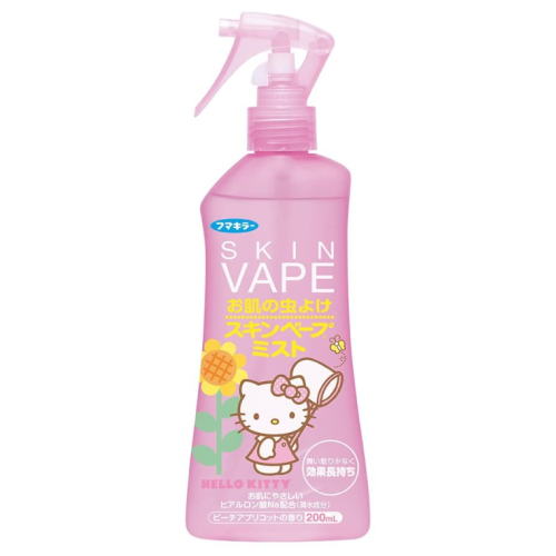 Skin Vape 스킨베이프 모기약 미스트 헬로키티 200ml - 피치 살구