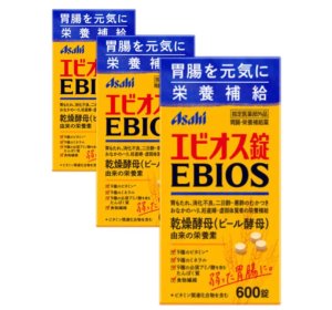 에비오스(EBIOS) 600정 (3개 세트)