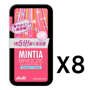 아사히 민티아 브리즈 샤이니 핑크 30정 (8개 세트)