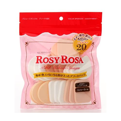 로지로자 메이크업 스펀지N 아소토 NBR 20개입