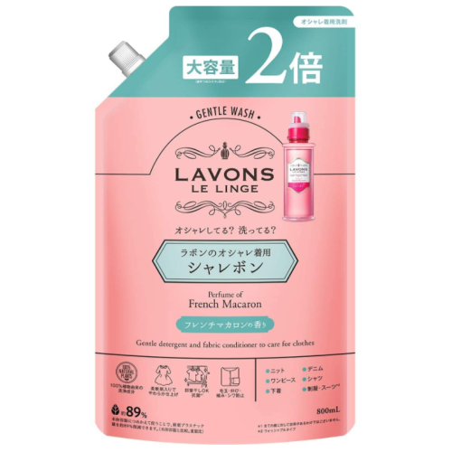 라봉 멋쟁이 울샴푸 프렌치 마카롱 리필2회분 800ml