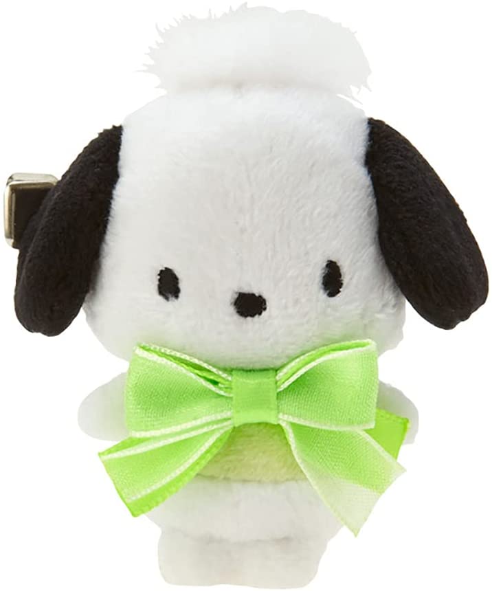 산리오(SANRIO) 포차코 원형 마스코트 헤어 클립