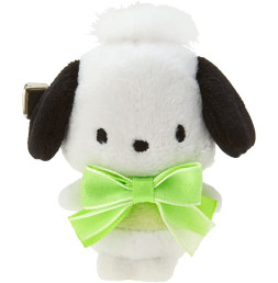 산리오(SANRIO) 포차코 원형 마스코트 헤어 클립
