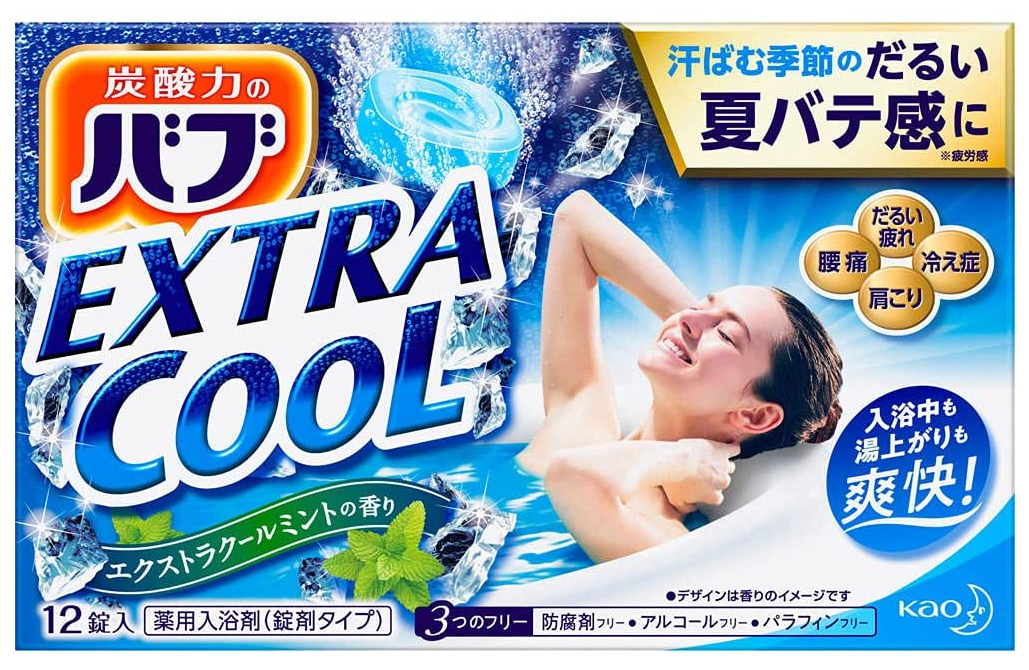 바브 엑스트라 쿨 민트의 향기 입욕제 12개입