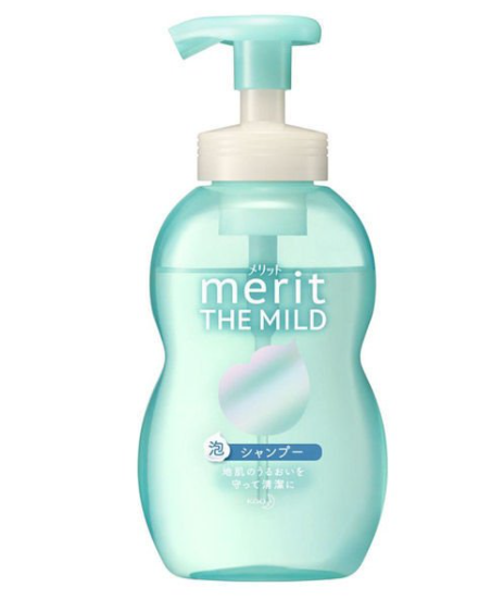 메리트 더 마일드 거품 샴푸 펌프 540ml