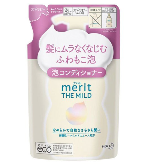 메리트 더 마일드 거품 컨디셔너 리필 440ml