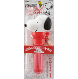 휴대 케이스 포함 페트병 스트로 캡 350ml 500ml 스누피 땅콩