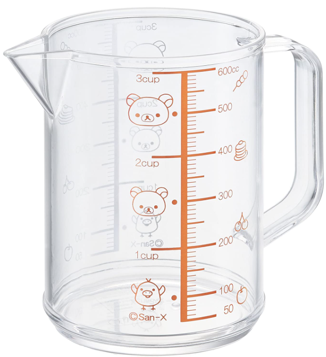 OSK 메이저 리락쿠마 계량컵 600ml