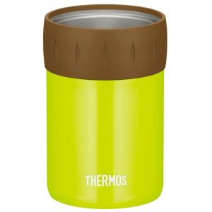 써모스 보냉캔 홀더 라임 그린 350ml