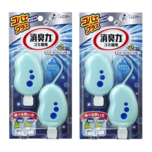 쓰레기통 탈취제 맨톨향기 2개입 2개 세트