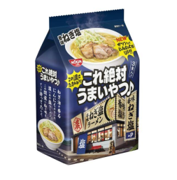 닛신 맛있는 녀석 향미 파 소금라멘 1팩 (3개입)
