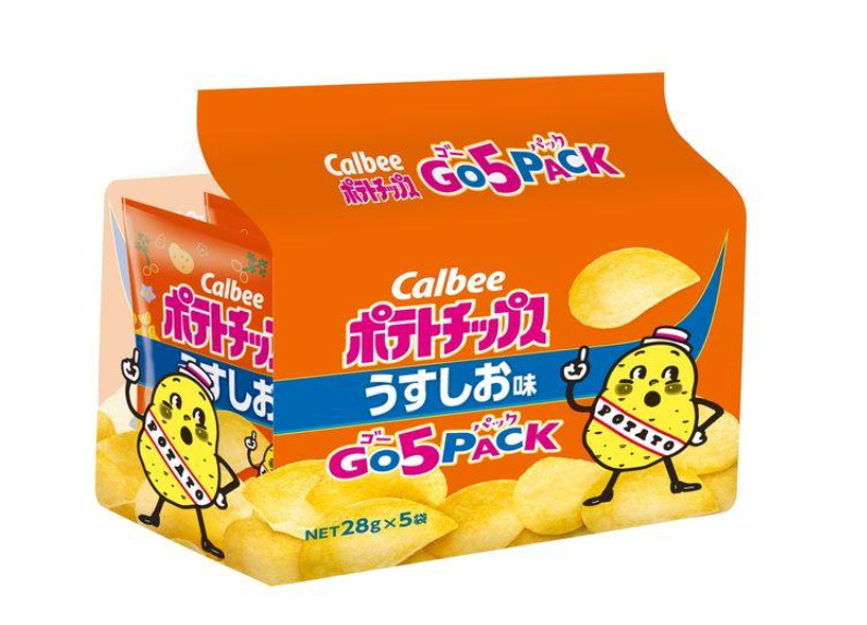 칼비 감자칩 우스시오맛 5개입 1봉지