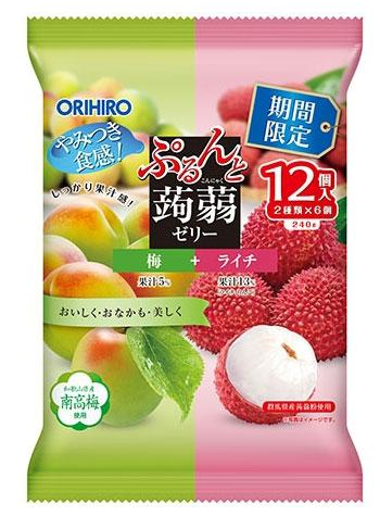 오리히로 곤약젤리 파우치 메실 리치 12개입