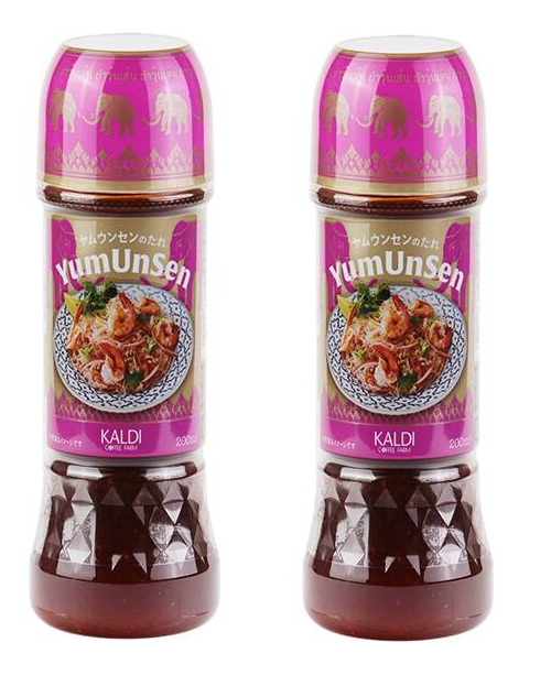 칼디 태국 얌운센 양념장 200ml 2개 세트