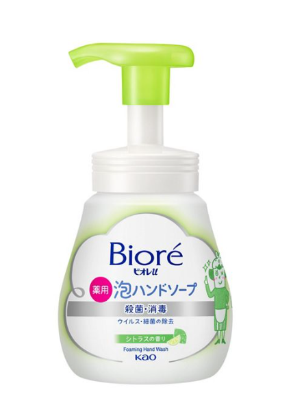 비오레U 거품 핸드 비누 시트러스 펌프 240ml